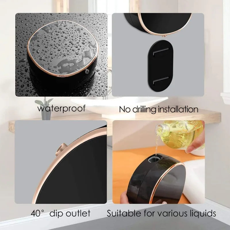 Automatic Rechargeable Electric Wall Mount Auto Dish Liquid Soap